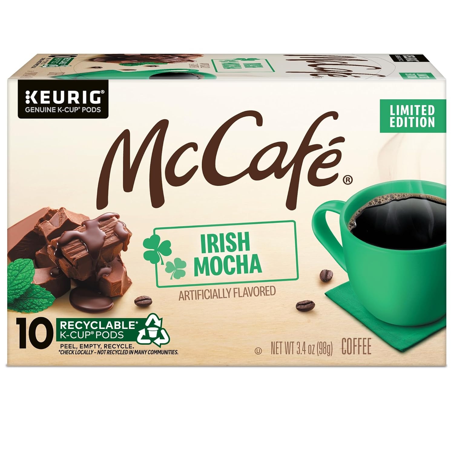 image:imageMcCafe Strawberry Crme Pie 96ct 4 Packs of 24Irish Mocha