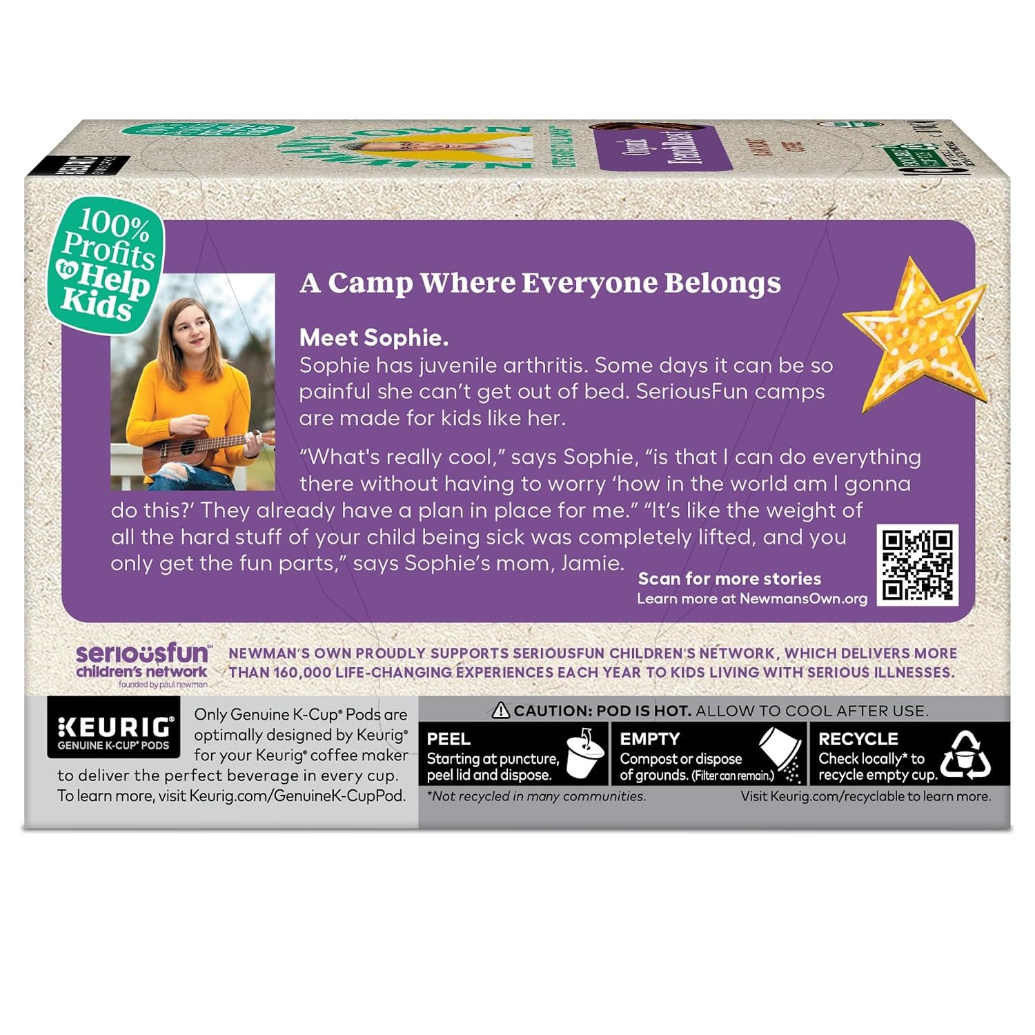 image:imageNewmans Own Organics Special Blend Keurig SingleServe KCup Pods Medium Roast Coffee 72 CountFrench Roast