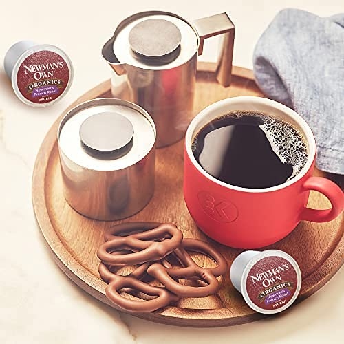 image:imageNewmans Own Organics Special Blend Keurig SingleServe KCup Pods Medium Roast Coffee 72 CountFrench Roast