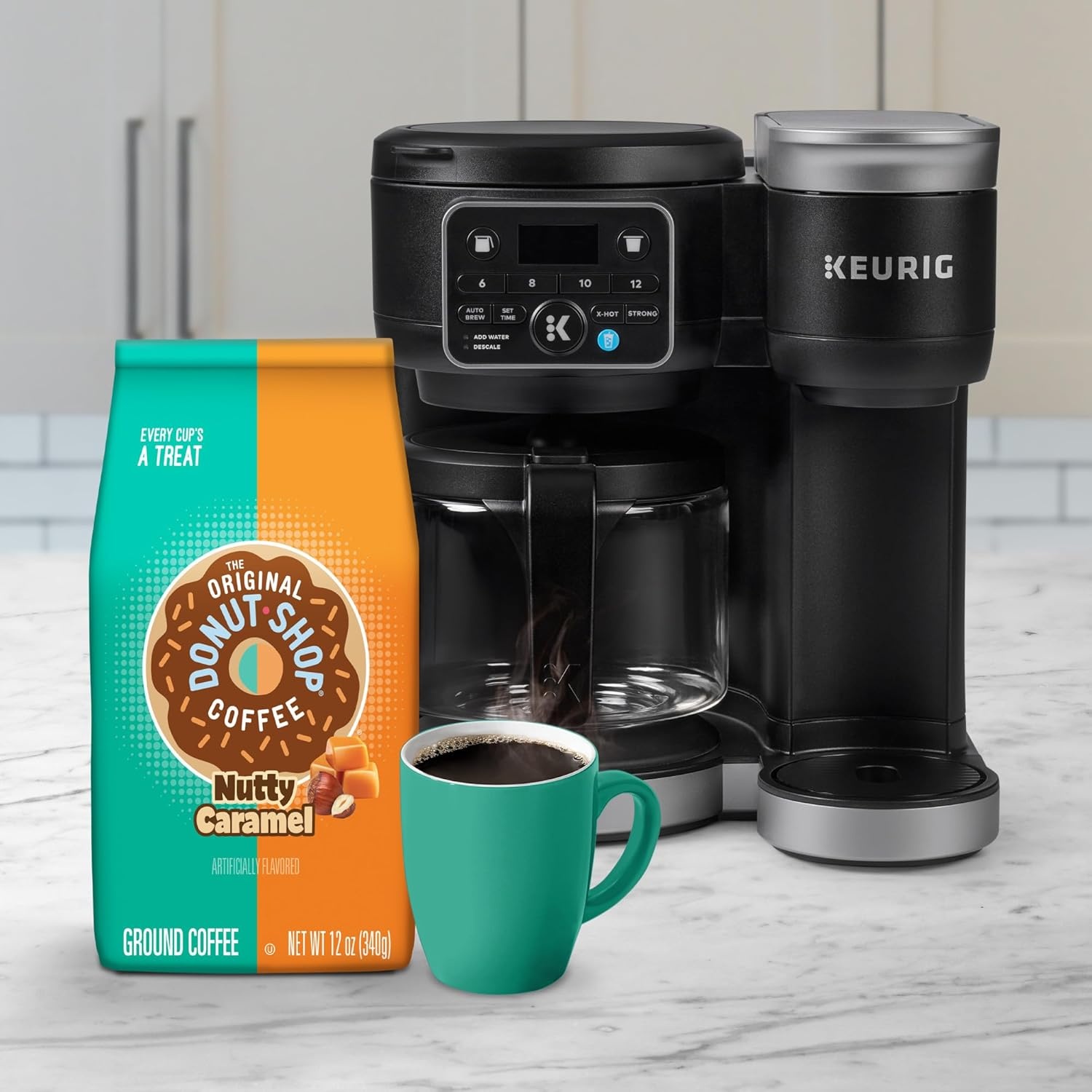 image:imageThe Original Donut Shop Coffee Regular Medium Roast Ground Coffee 12 oz BagNutty Caramel