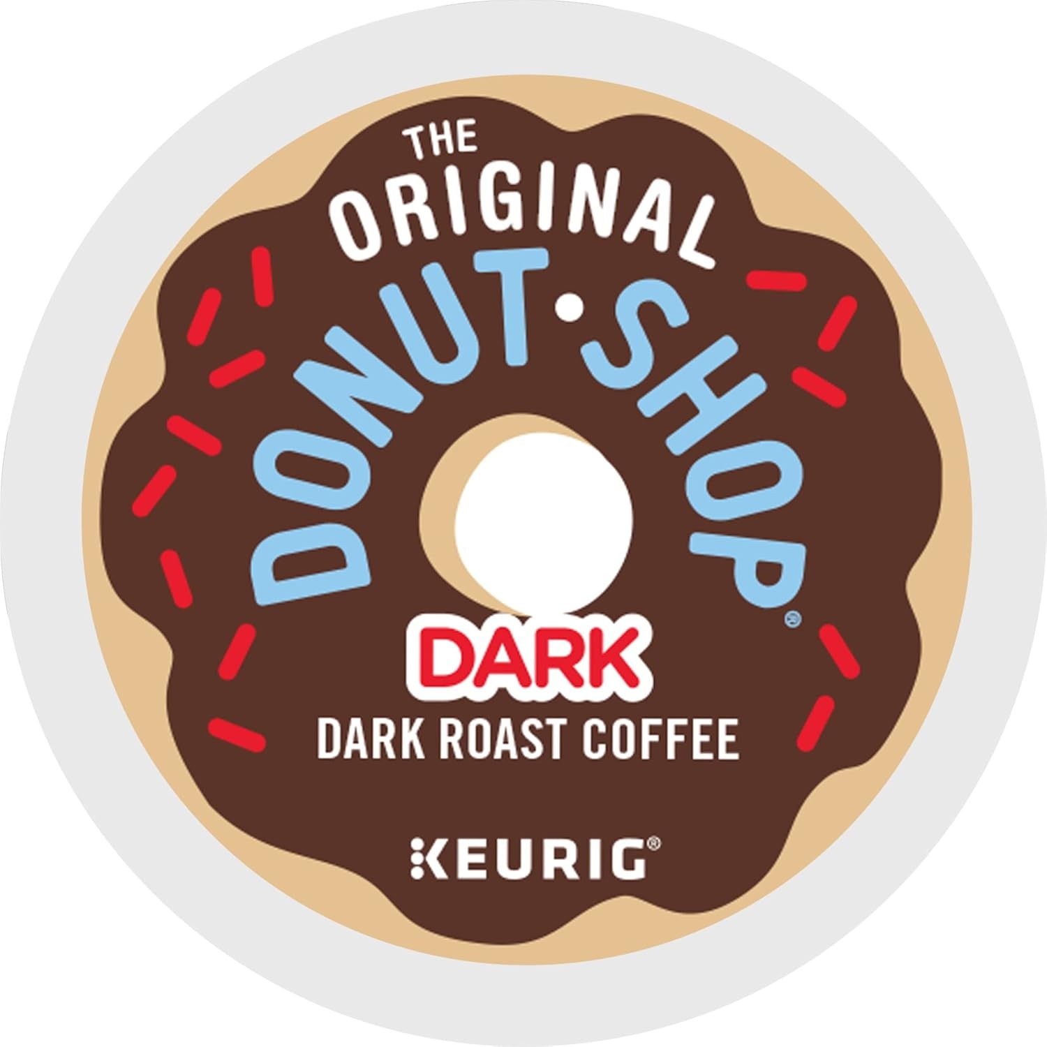 image:imageThe Original Donut Shop Dark SingleServe Keurig KCup Pods Dark Roast Coffee Pods 96 CountDark