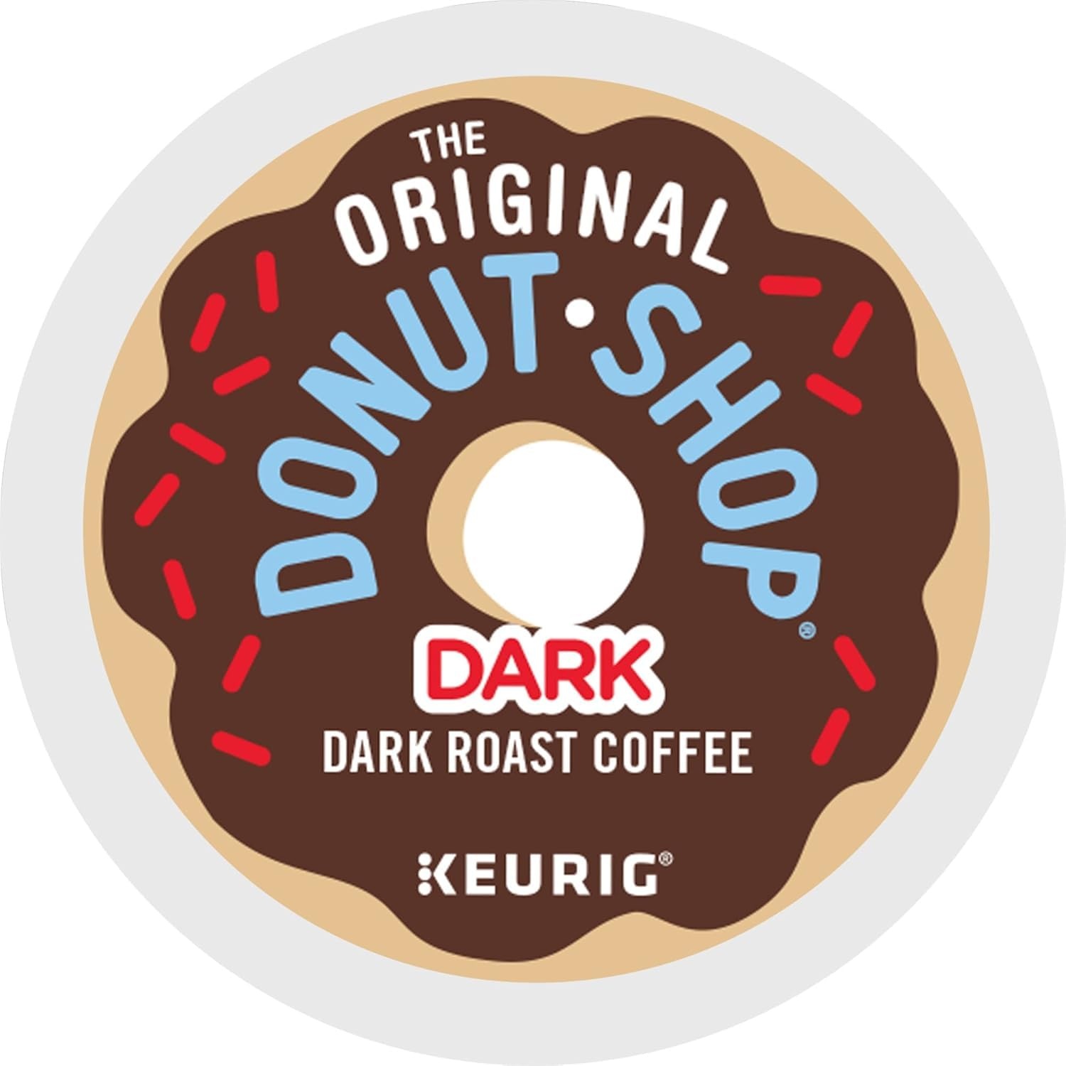 image:imageThe Original Donut Shop Dark SingleServe Keurig KCup Pods Dark Roast Coffee Pods 96 CountDark
