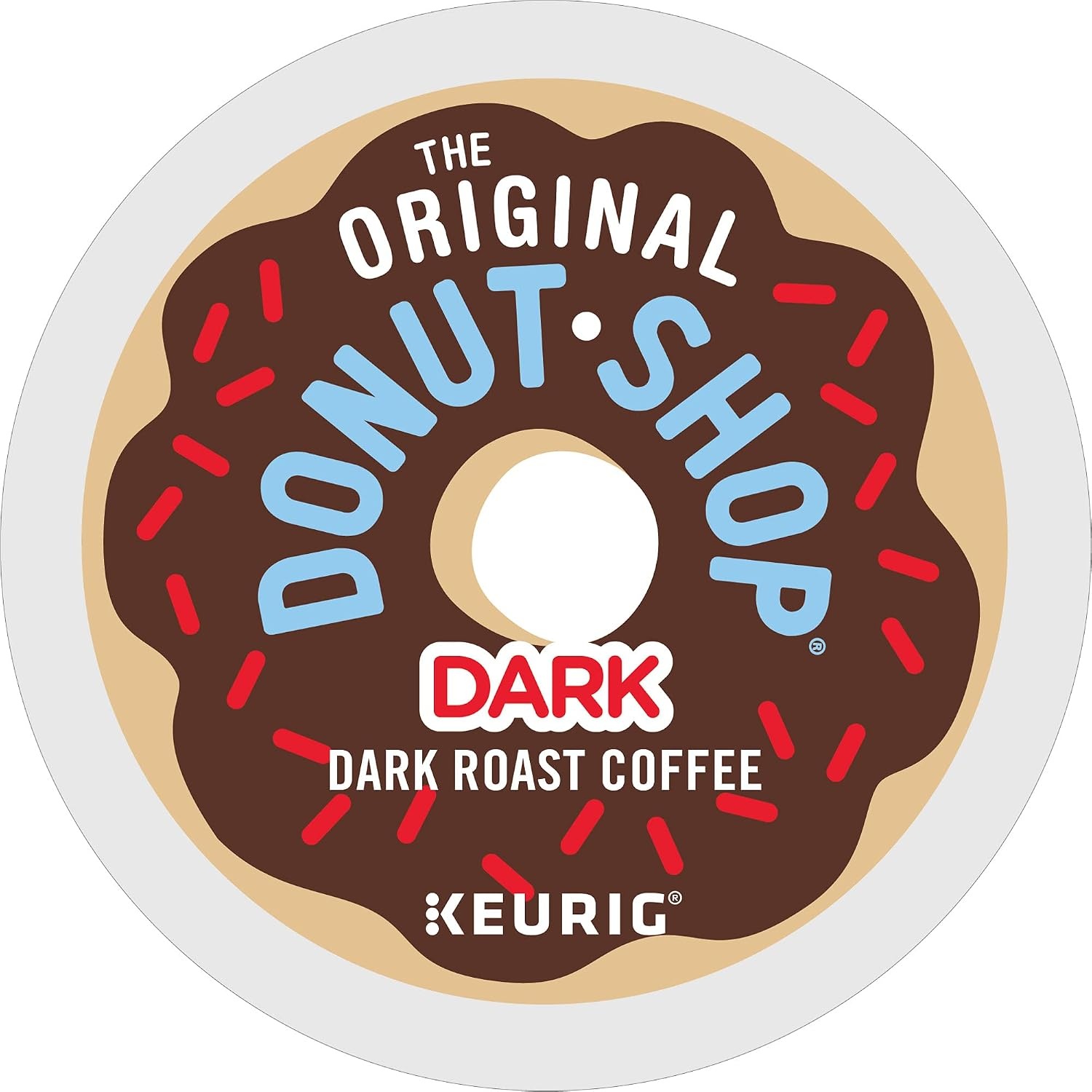image:imageThe Original Donut Shop Dark SingleServe Keurig KCup Pods Dark Roast Coffee Pods 96 CountDark