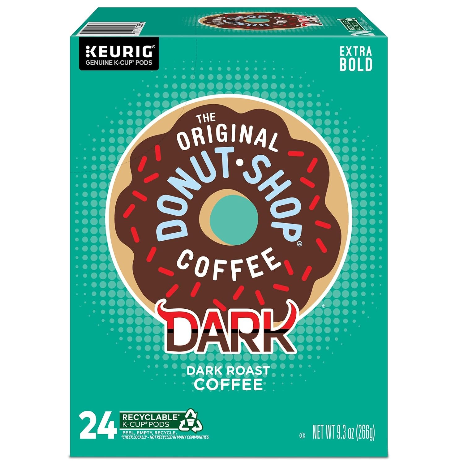 image:imageThe Original Donut Shop Dark SingleServe Keurig KCup Pods Dark Roast Coffee Pods 96 CountDark