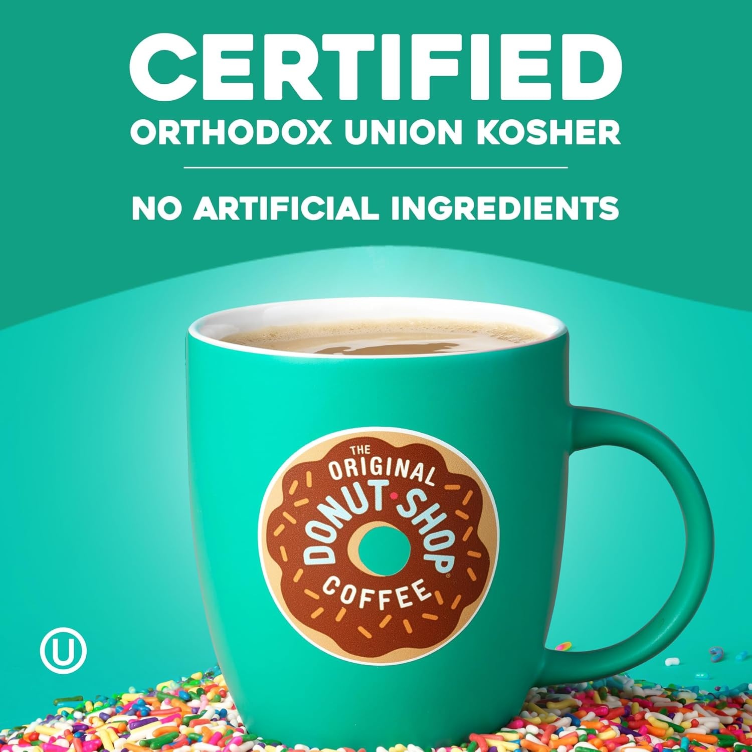 image:imageThe Original Donut Shop Dark SingleServe Keurig KCup Pods Dark Roast Coffee Pods 96 CountDark