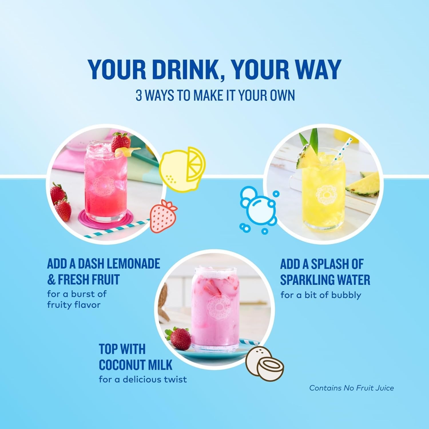 image:imageThe Original Donut Shop Iced Refreshers Watermelon Breeze Flavor Keurig Single Serve KCup Pods Brew Over Ice 20 CountPineapple Passionfruit Refresher