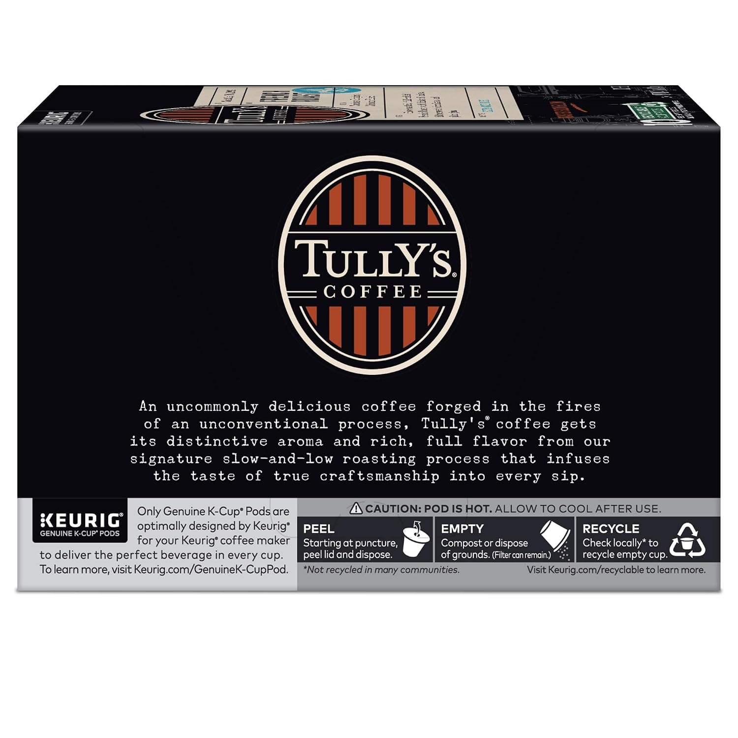 image:imageTullys Coffee Breakfast Blend Keurig SingleServe KCup Pods Light Roast Coffee 96 CountFrench Roast