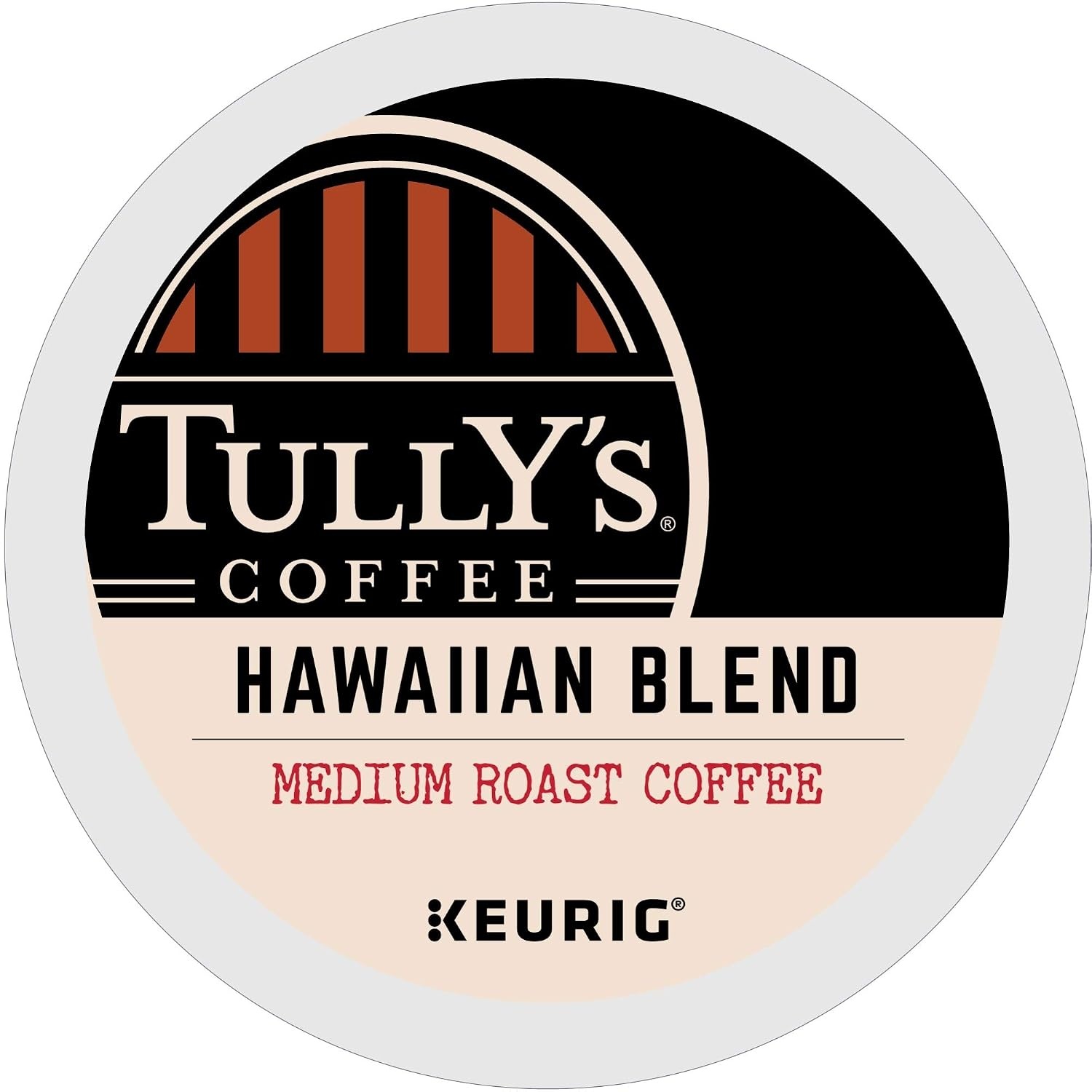 image:imageTullys Coffee Italian Roast Keurig SingleServe KCup Pods Dark Roast Coffee 96 CountHawaiian Blend