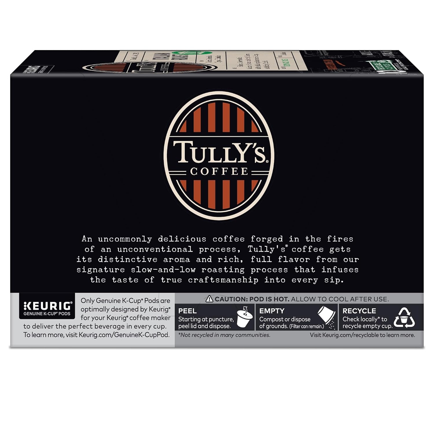 image:imageTullys Coffee Italian Roast Keurig SingleServe KCup Pods Dark Roast Coffee 96 CountItalian Roast