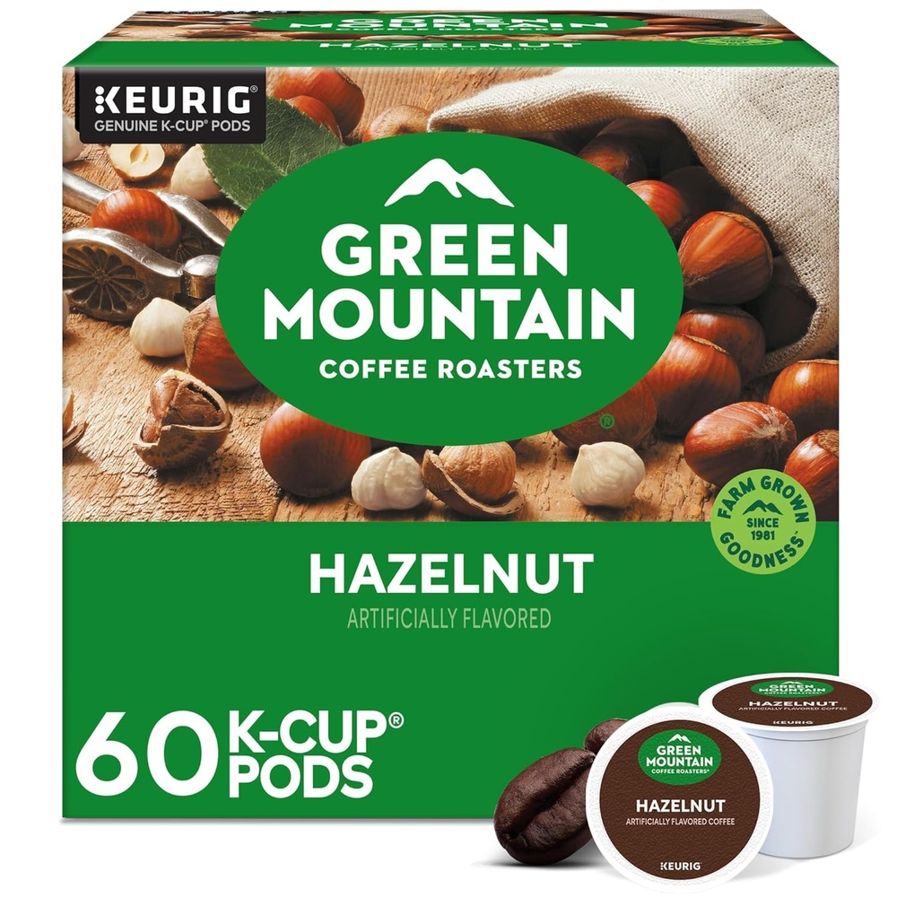 image:imageGreen Mountain Coffee Roasters Caramel Vanilla Cream Coffee Keurig SingleServe KCup pods Light Roast 96 CountHazelnut