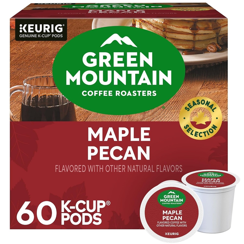 image:imageGreen Mountain Coffee Roasters Caramel Vanilla Cream Coffee Keurig SingleServe KCup pods Light Roast 96 CountMaple Pecan