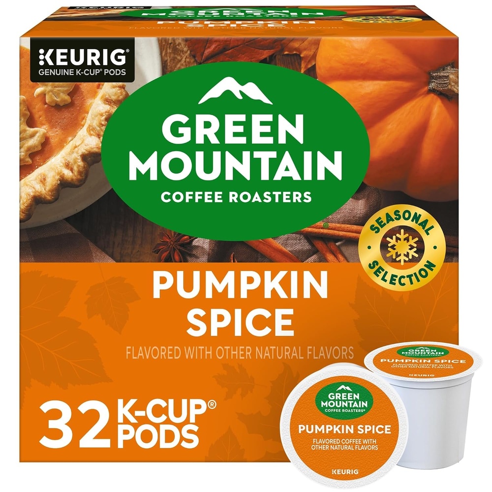 image:imageGreen Mountain Coffee Roasters Caramel Vanilla Cream Coffee Keurig SingleServe KCup pods Light Roast 96 CountPumpkin Spice