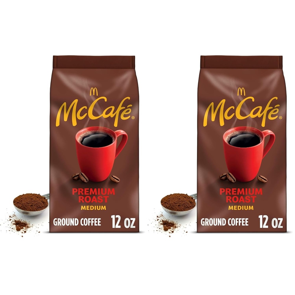 image:imageMcCafe Colombian Ground Coffee MediumDark Roast Mild Fruity Flavors Premium Quality Responsibly Sourced Kosher Certified 22oz BagPremium Roast