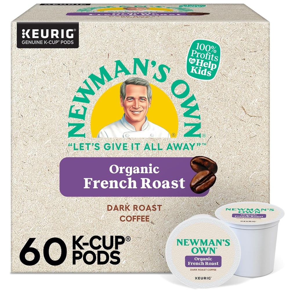 image:imageNewmans Own Organics Special Blend Keurig SingleServe KCup Pods Medium Roast Coffee 72 CountFrench Roast